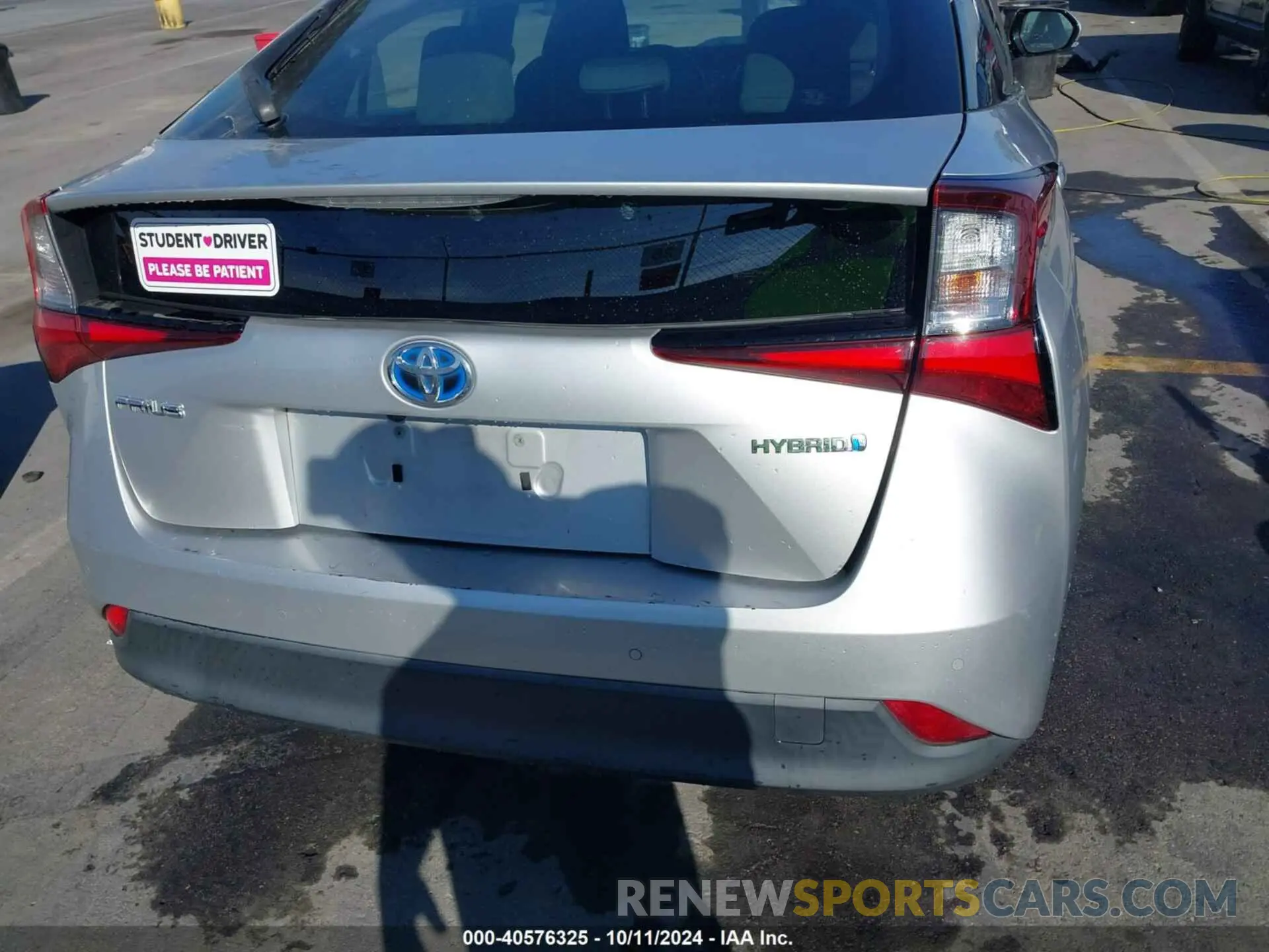 17 Photograph of a damaged car JTDKARFU2K3076163 TOYOTA PRIUS 2019