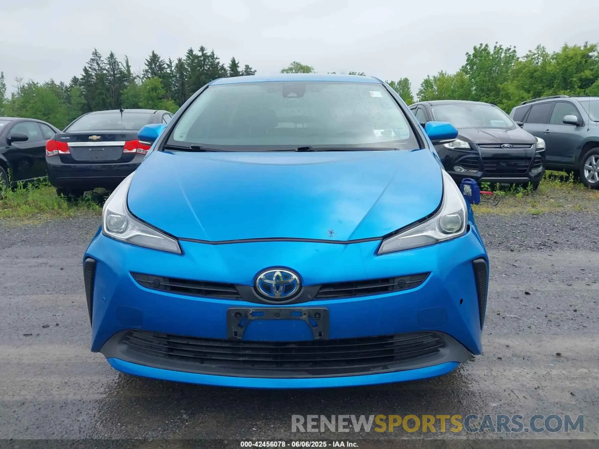 12 Фотография поврежденного автомобиля JTDKARFU2K3079211 TOYOTA PRIUS 2019