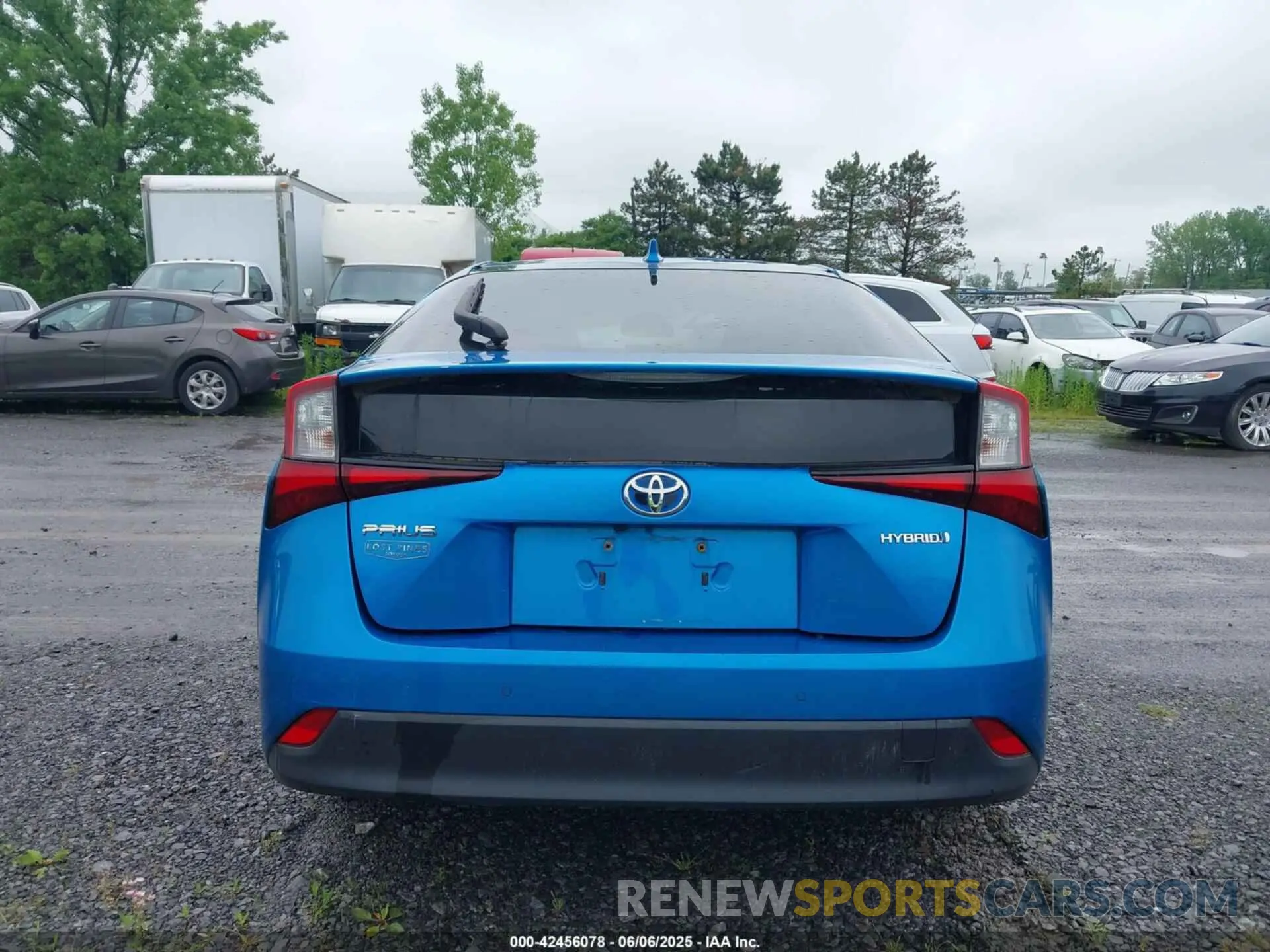 16 Фотография поврежденного автомобиля JTDKARFU2K3079211 TOYOTA PRIUS 2019