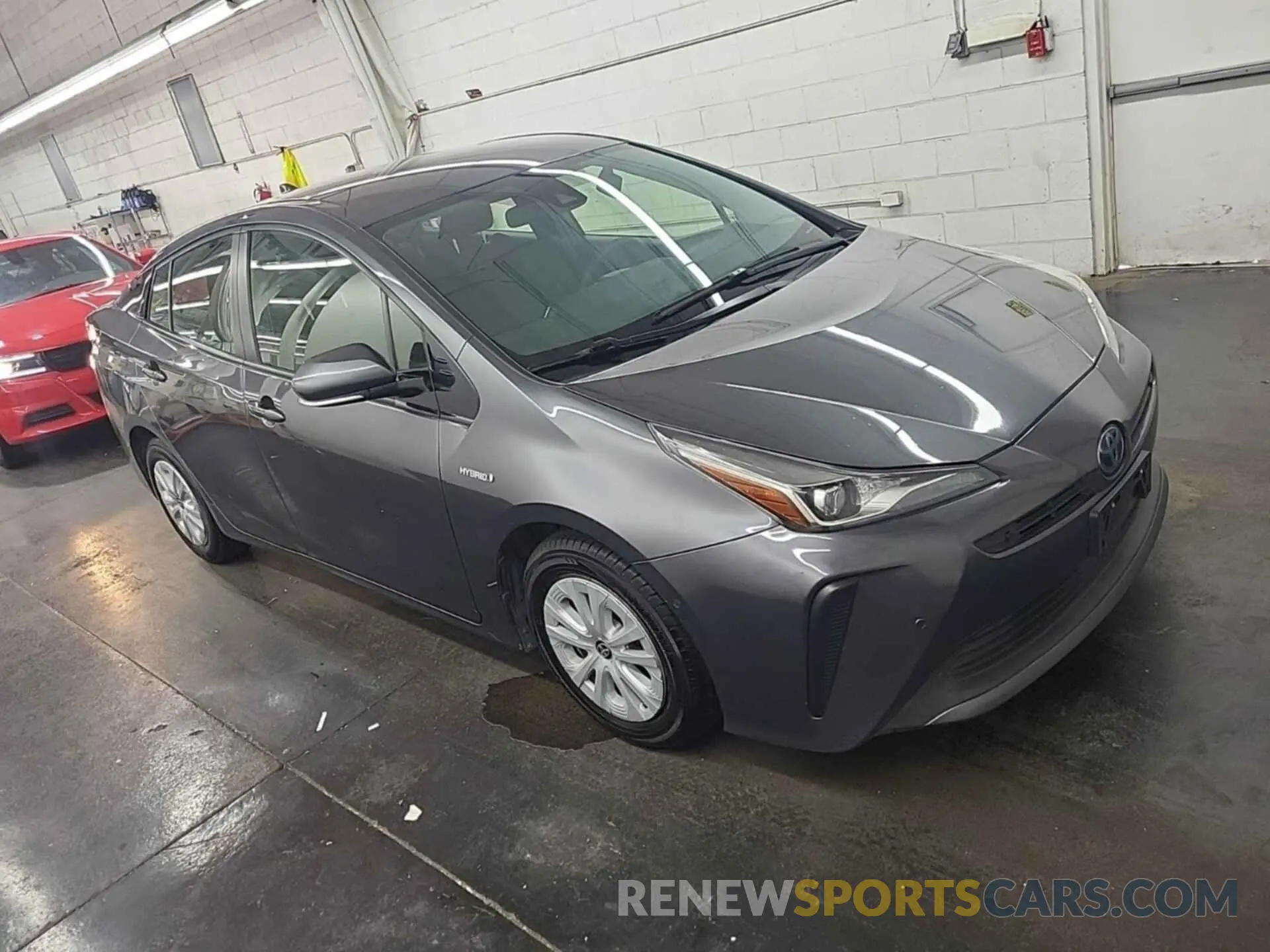 5 Photograph of a damaged car JTDKARFU2K3085297 TOYOTA PRIUS 2019