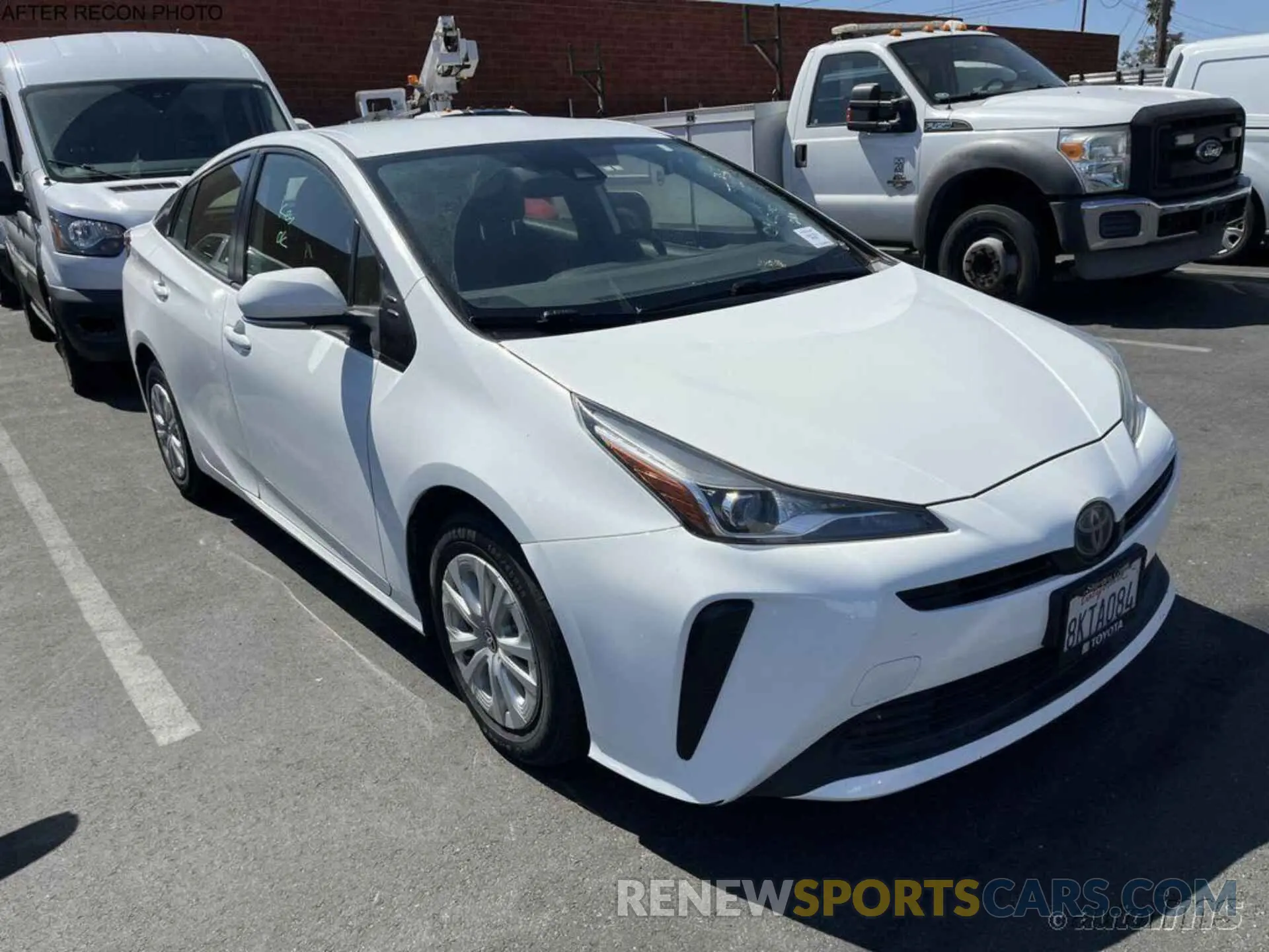 9 Photograph of a damaged car JTDKARFU2K3090290 TOYOTA PRIUS 2019