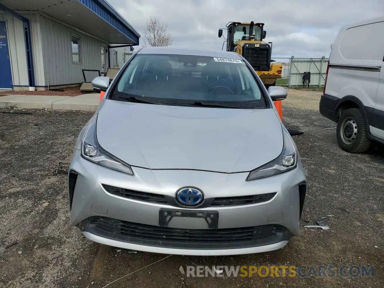 5 Photograph of a damaged car JTDKARFU2K3096168 TOYOTA PRIUS 2019