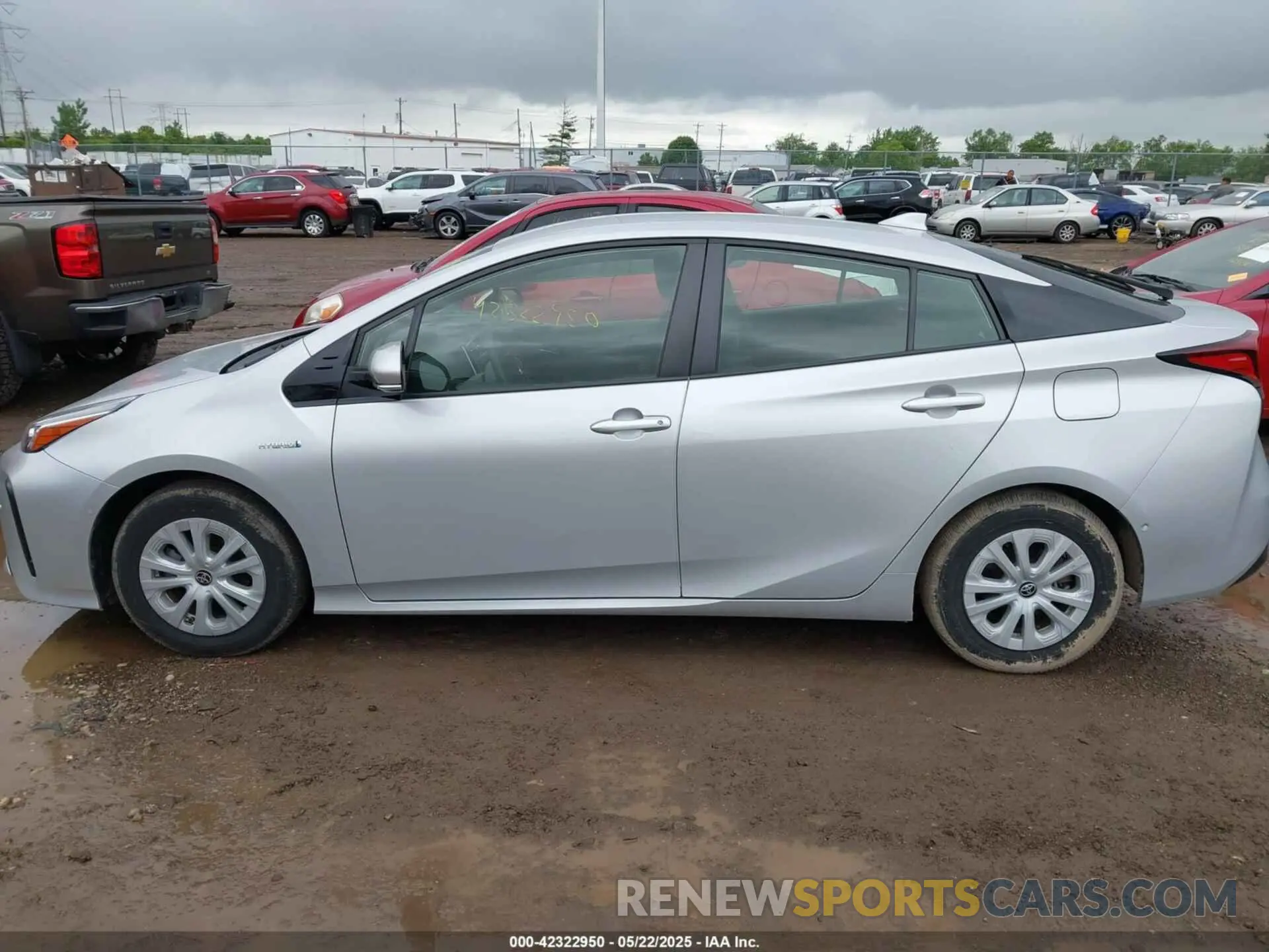 14 Photograph of a damaged car JTDKARFU2K3096560 TOYOTA PRIUS 2019
