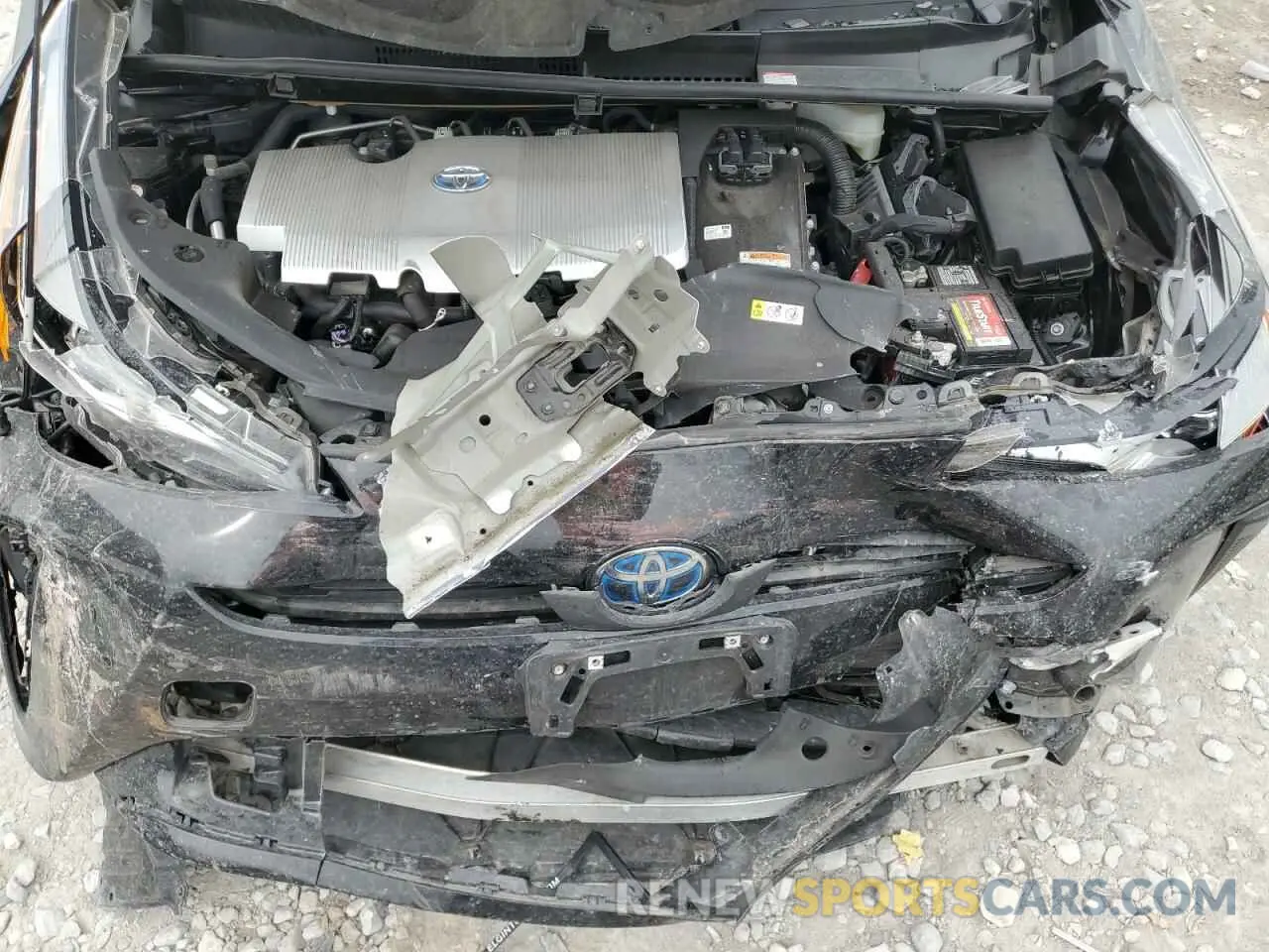 11 Photograph of a damaged car JTDKARFU2K3101689 TOYOTA PRIUS 2019
