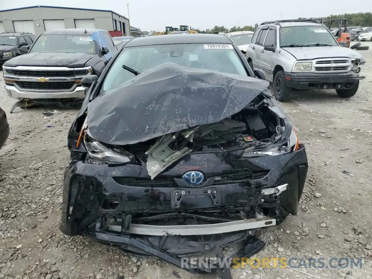 5 Photograph of a damaged car JTDKARFU2K3101689 TOYOTA PRIUS 2019