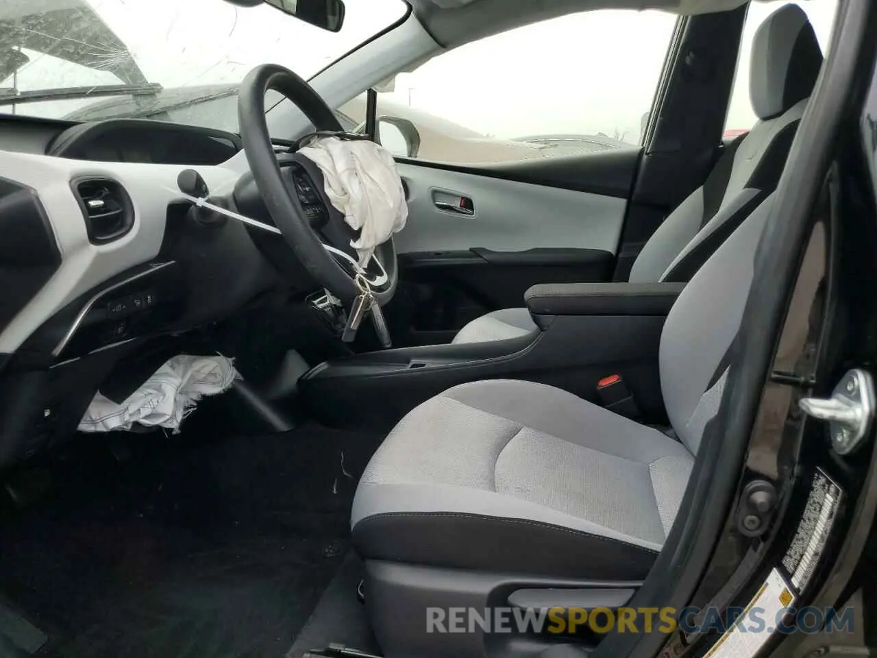 7 Photograph of a damaged car JTDKARFU2K3101689 TOYOTA PRIUS 2019