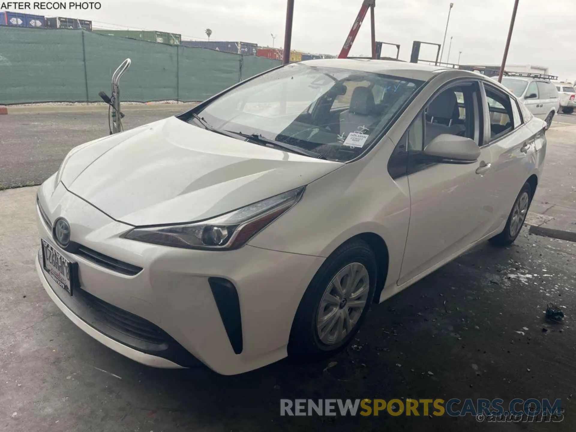 5 Photograph of a damaged car JTDKARFU3K3070940 TOYOTA PRIUS 2019