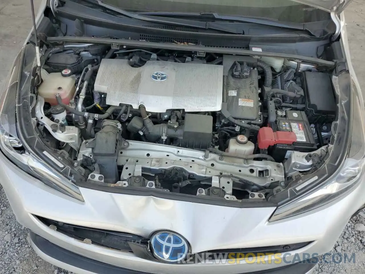11 Photograph of a damaged car JTDKARFU3K3099855 TOYOTA PRIUS 2019