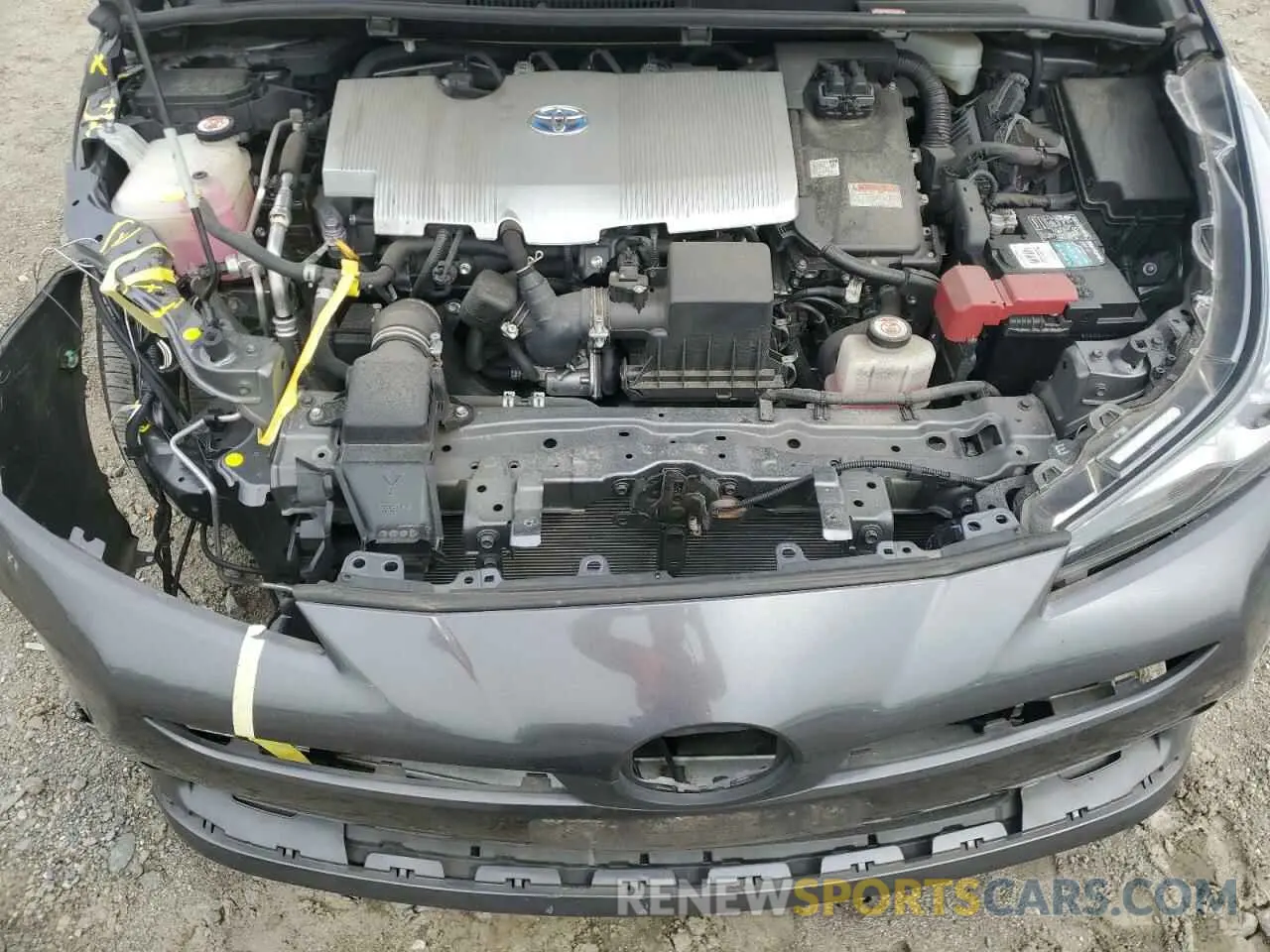 11 Photograph of a damaged car JTDKARFU3K3100020 TOYOTA PRIUS 2019