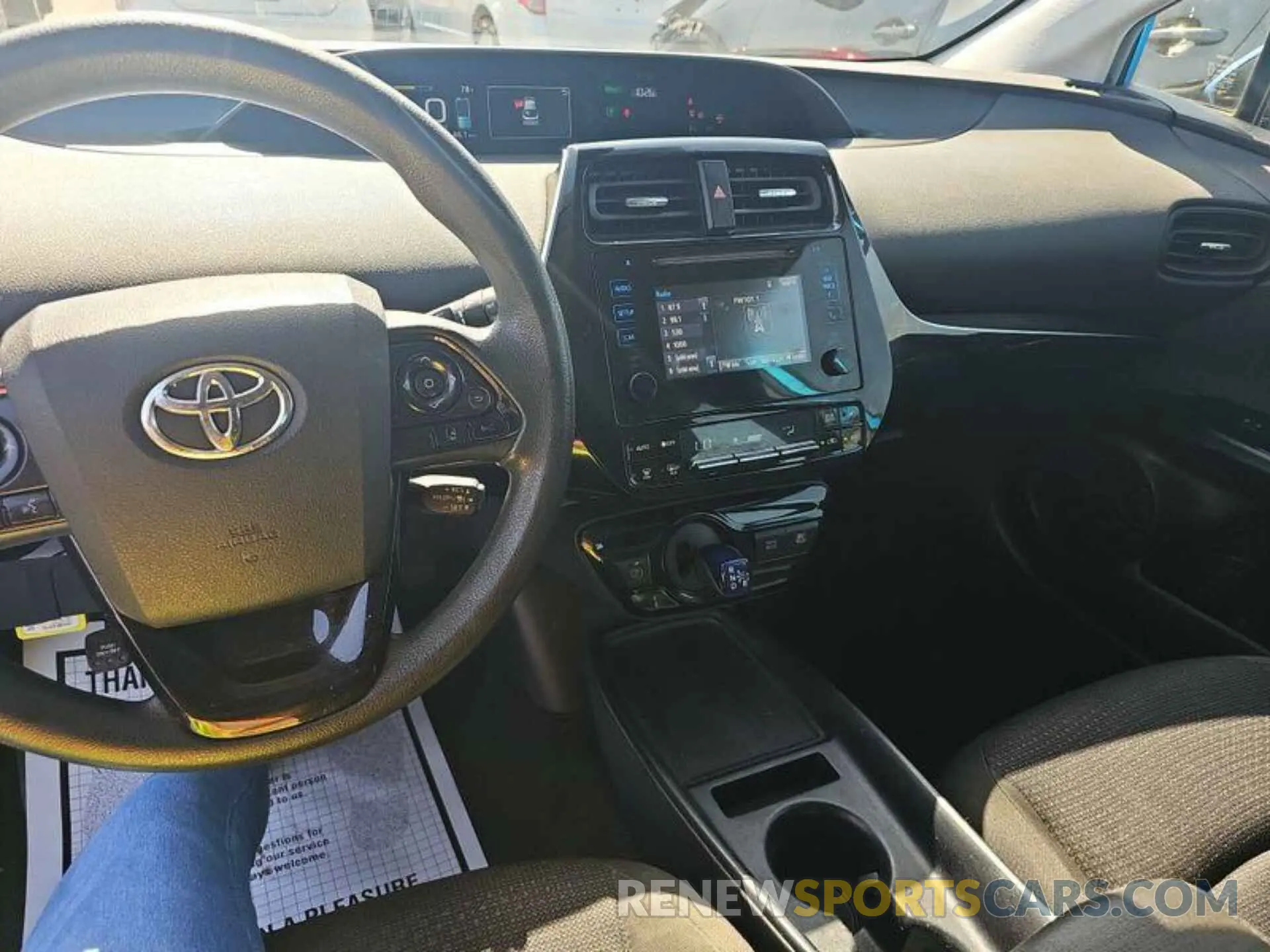 23 Photograph of a damaged car JTDKARFU4K3070235 TOYOTA PRIUS 2019