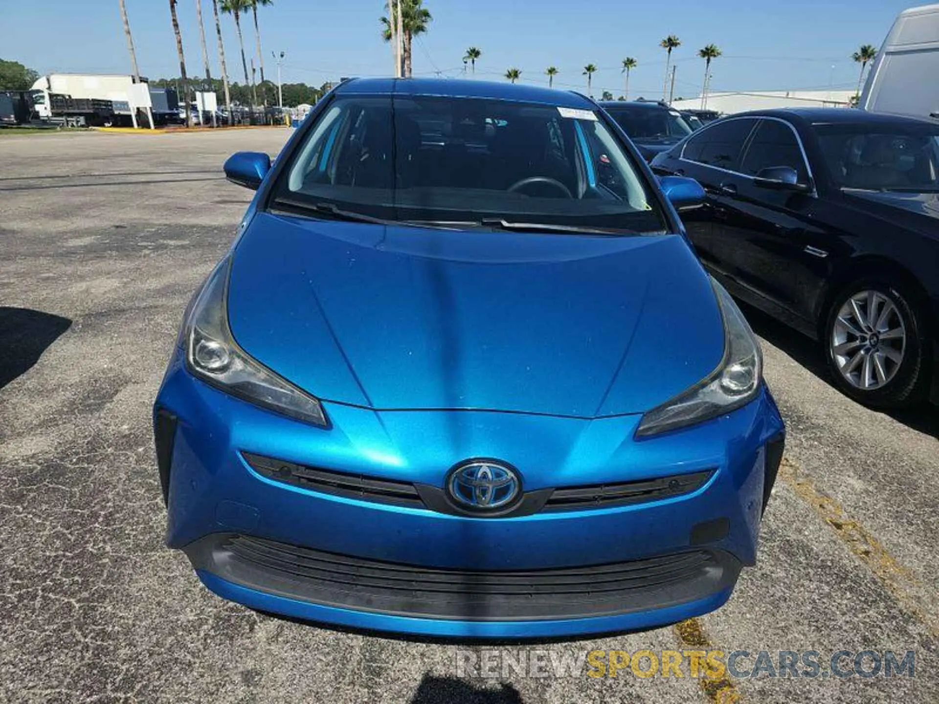 5 Photograph of a damaged car JTDKARFU4K3070235 TOYOTA PRIUS 2019