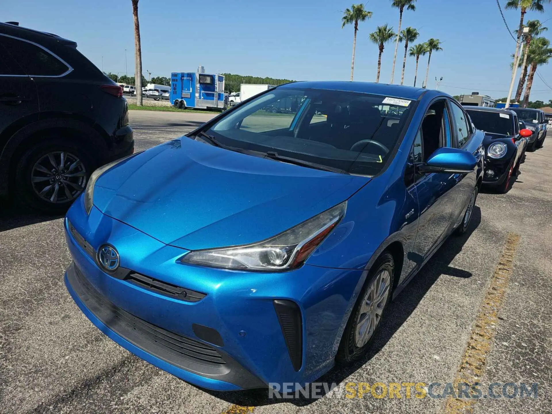 7 Photograph of a damaged car JTDKARFU4K3070235 TOYOTA PRIUS 2019