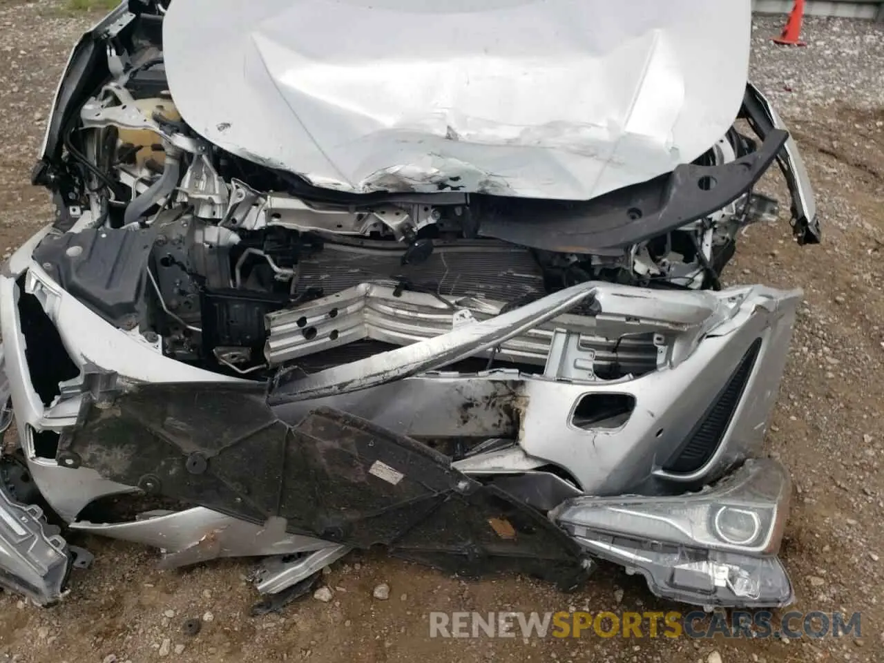 9 Photograph of a damaged car JTDKARFU4K3076939 TOYOTA PRIUS 2019