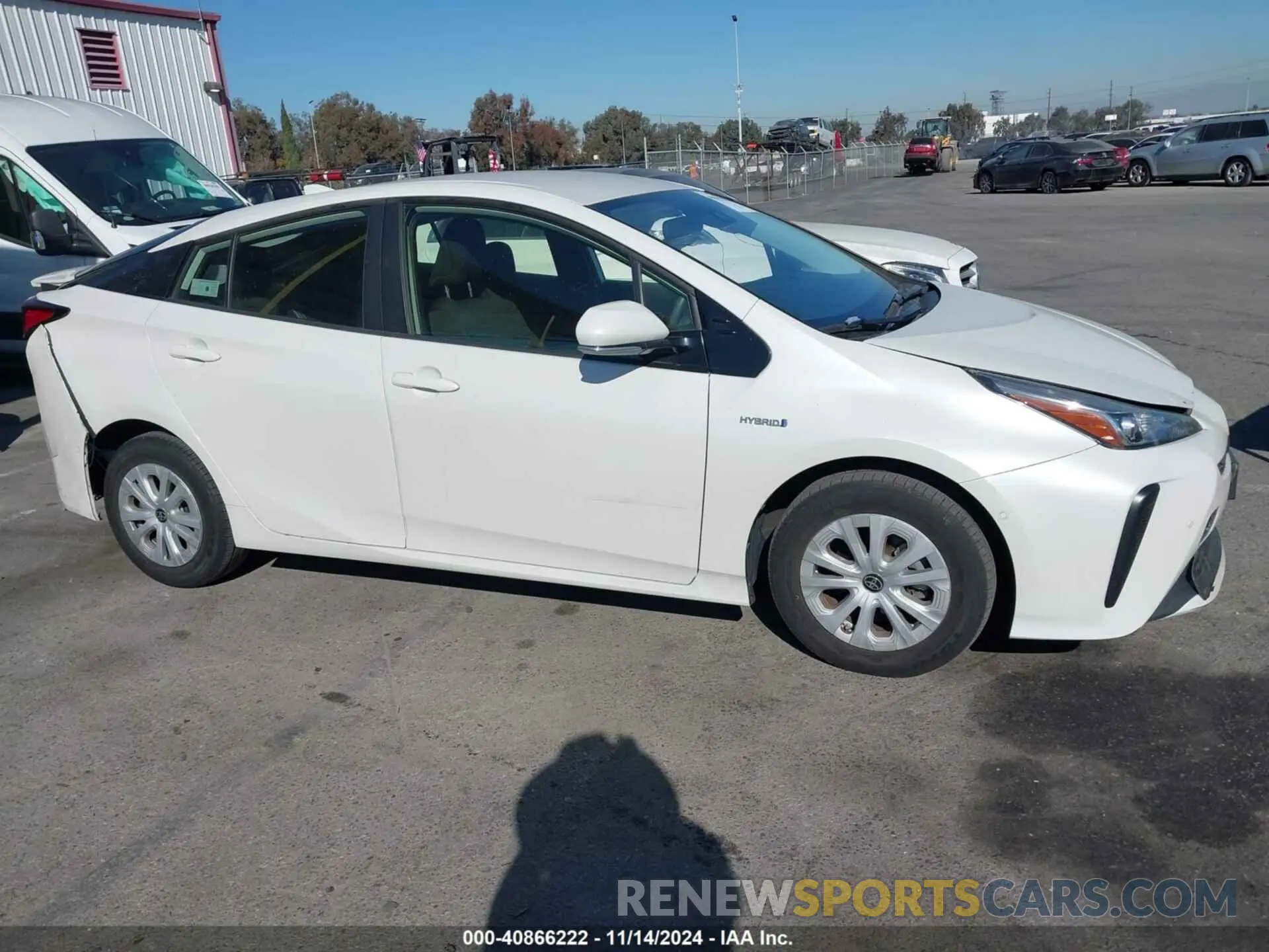 13 Фотография поврежденного автомобиля JTDKARFU4K3078397 TOYOTA PRIUS 2019
