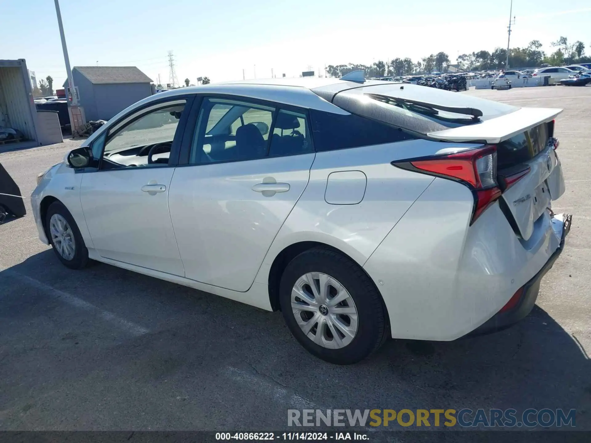 14 Фотография поврежденного автомобиля JTDKARFU4K3078397 TOYOTA PRIUS 2019