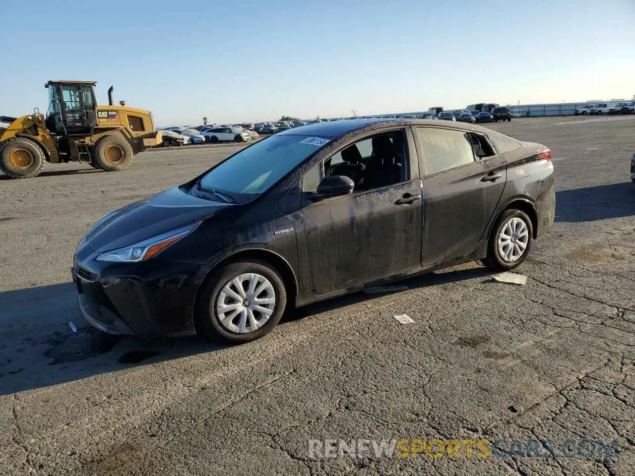 1 Фотография поврежденного автомобиля JTDKARFU4K3084684 TOYOTA PRIUS 2019