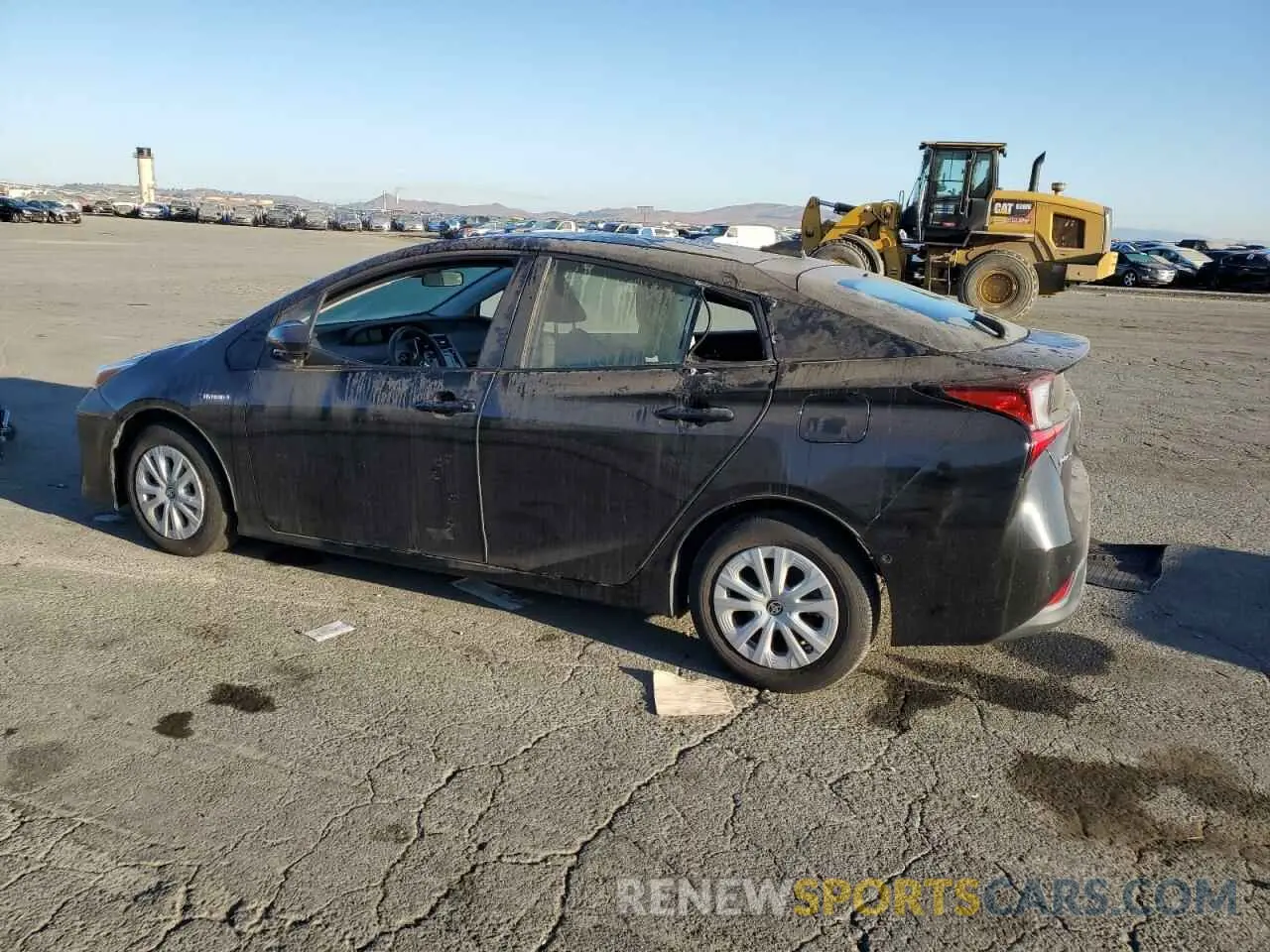 2 Фотография поврежденного автомобиля JTDKARFU4K3084684 TOYOTA PRIUS 2019