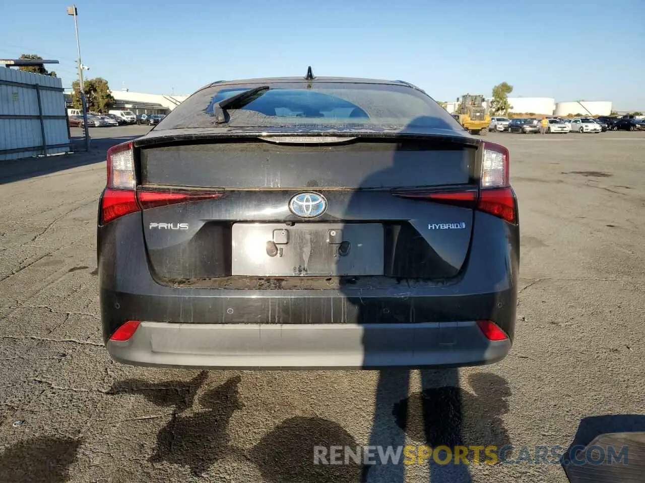 6 Фотография поврежденного автомобиля JTDKARFU4K3084684 TOYOTA PRIUS 2019