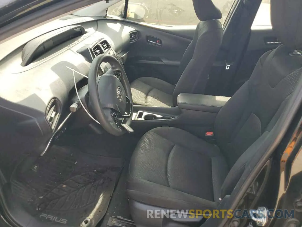 7 Фотография поврежденного автомобиля JTDKARFU4K3085057 TOYOTA PRIUS 2019
