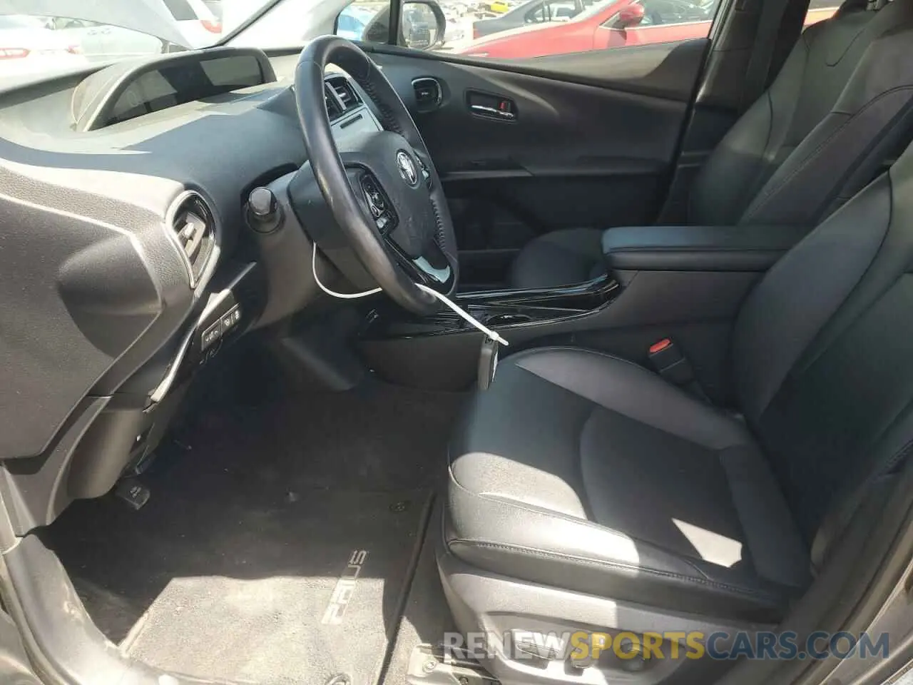 7 Фотография поврежденного автомобиля JTDKARFU4K3098262 TOYOTA PRIUS 2019