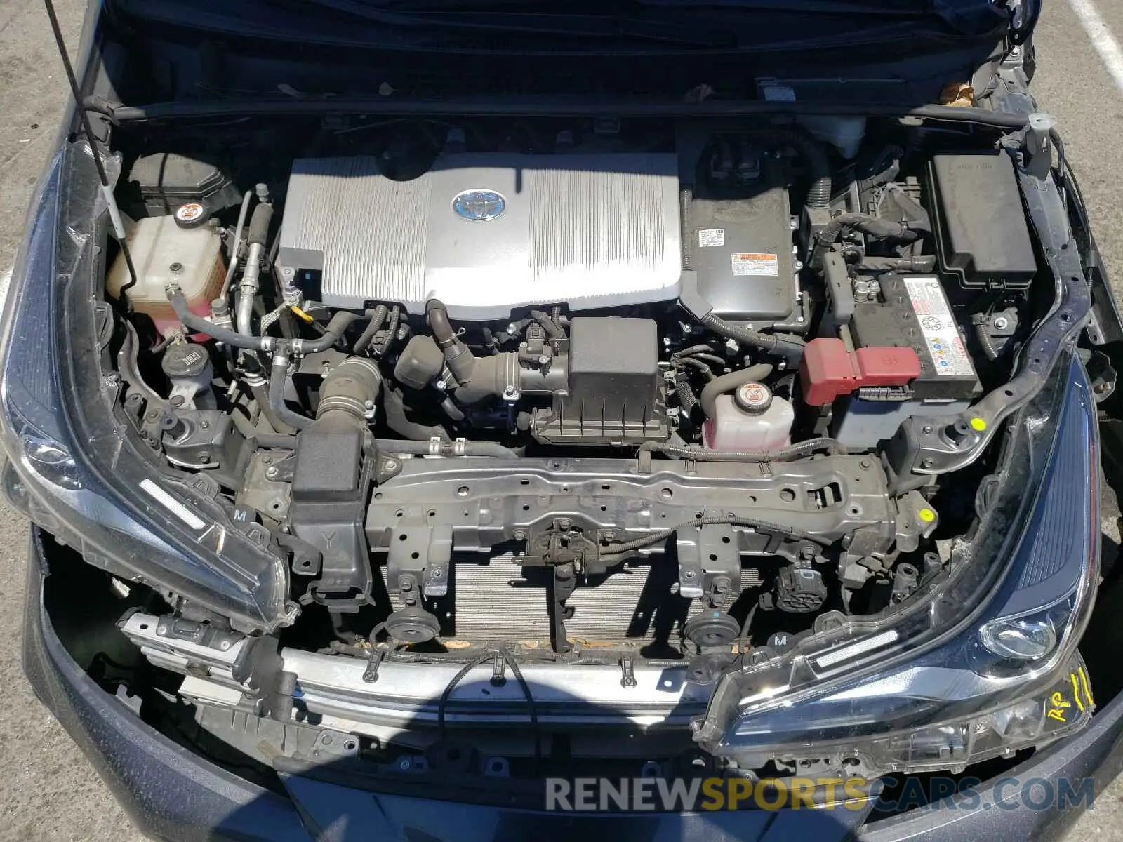 7 Photograph of a damaged car JTDKARFU5K3073600 TOYOTA PRIUS 2019