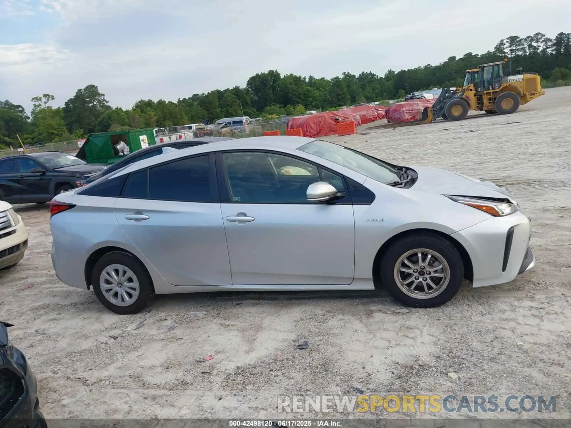 13 Photograph of a damaged car JTDKARFU5K3078165 TOYOTA PRIUS 2019
