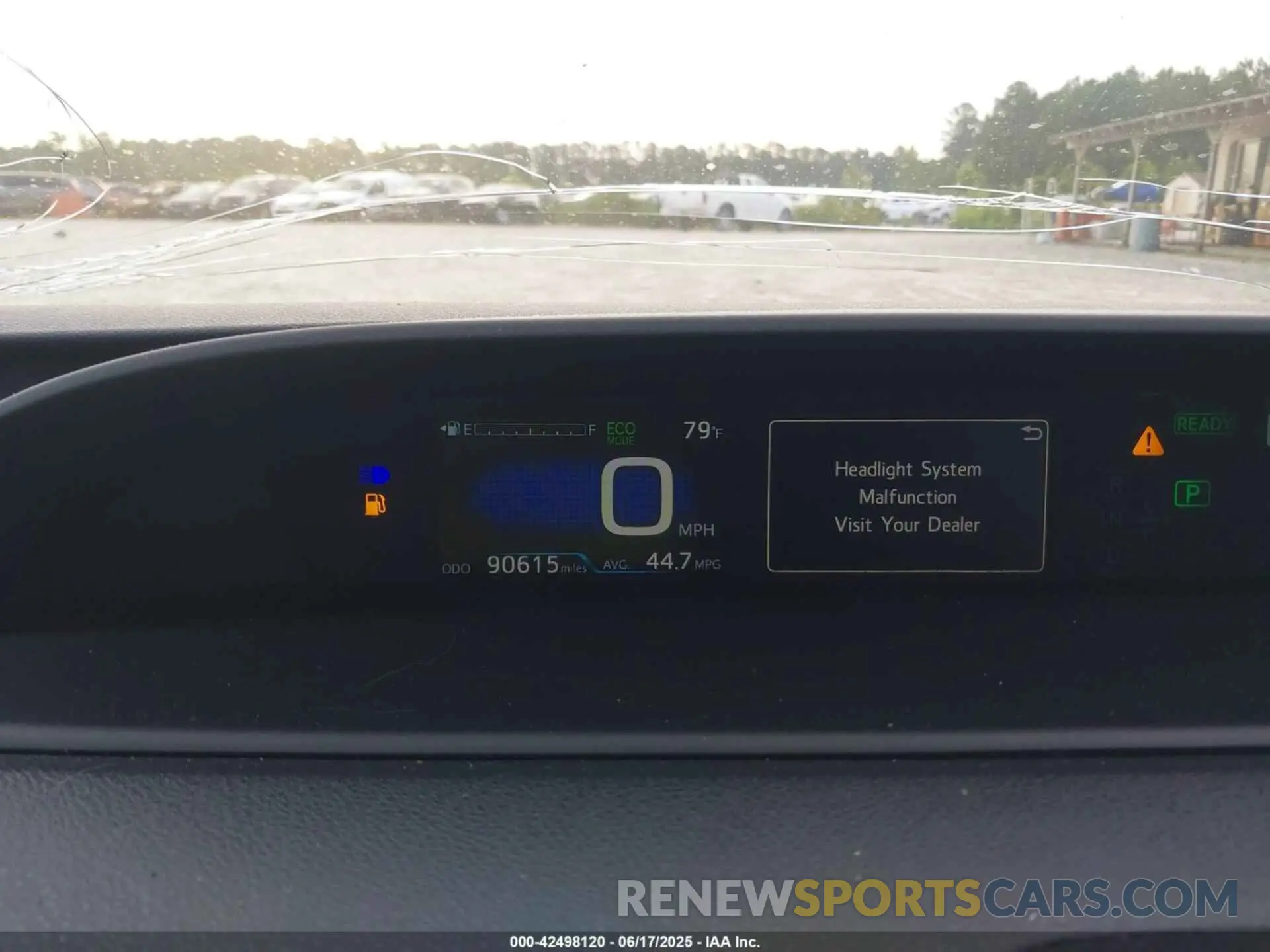7 Photograph of a damaged car JTDKARFU5K3078165 TOYOTA PRIUS 2019