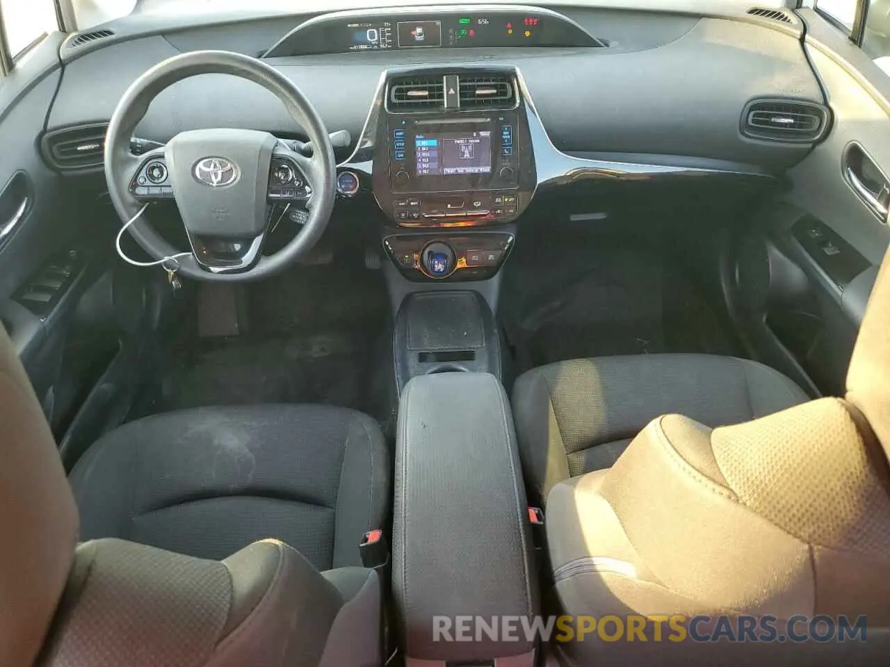 8 Photograph of a damaged car JTDKARFU5K3091210 TOYOTA PRIUS 2019