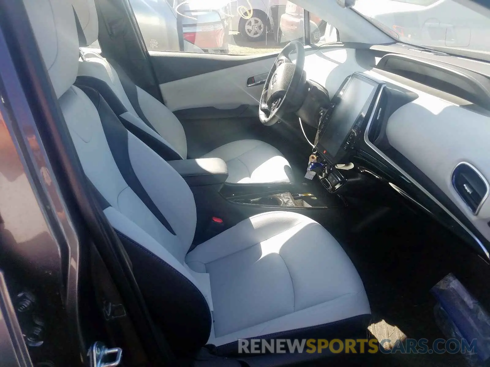 5 Photograph of a damaged car JTDKARFU5K3096861 TOYOTA PRIUS 2019
