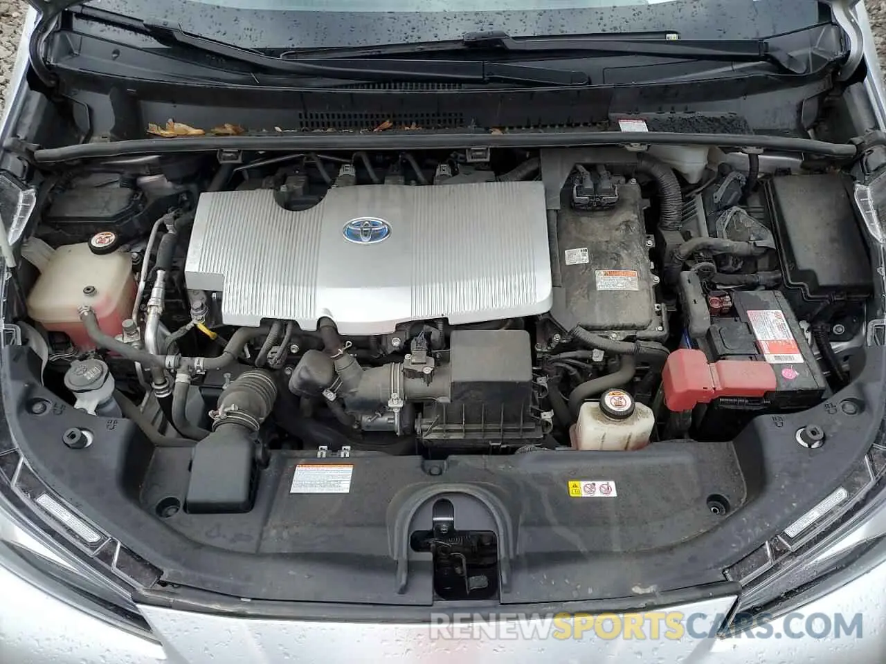 11 Фотография поврежденного автомобиля JTDKARFU5K3102626 TOYOTA PRIUS 2019