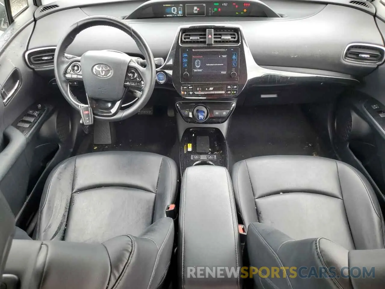 8 Фотография поврежденного автомобиля JTDKARFU5K3102626 TOYOTA PRIUS 2019