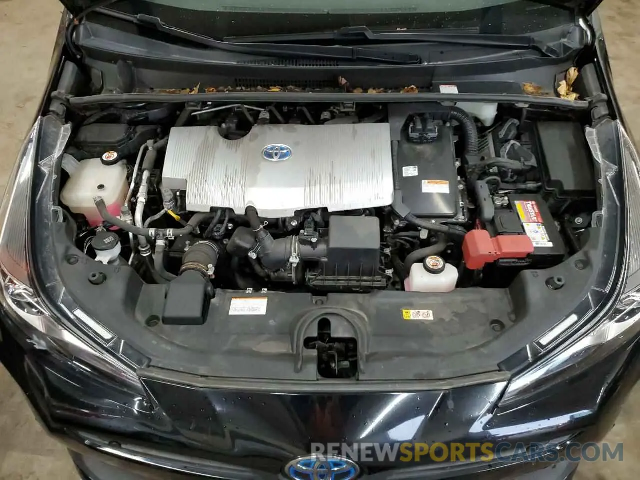 11 Фотография поврежденного автомобиля JTDKARFU6K3070446 TOYOTA PRIUS 2019