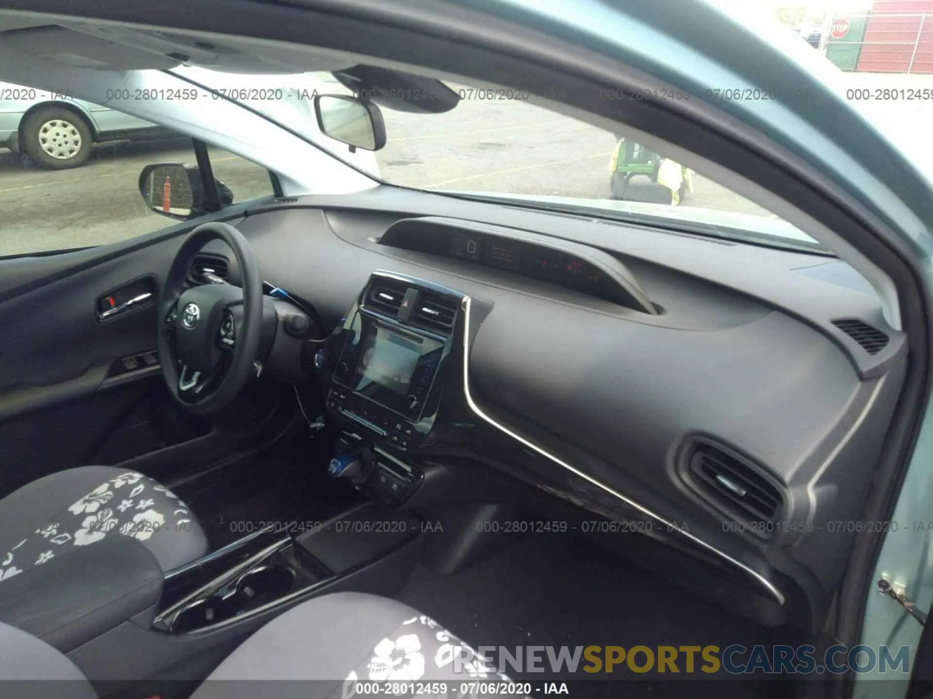 5 Photograph of a damaged car JTDKARFU6K3072102 TOYOTA PRIUS 2019