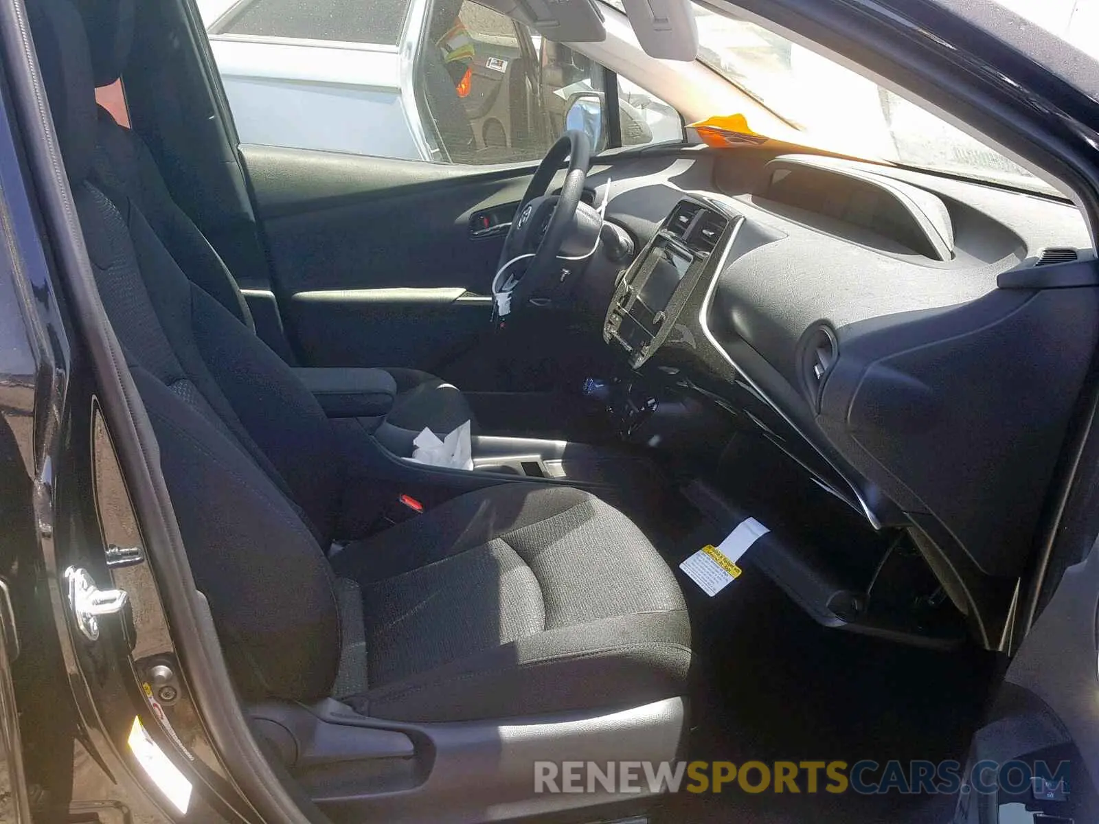 5 Photograph of a damaged car JTDKARFU6K3074545 TOYOTA PRIUS 2019