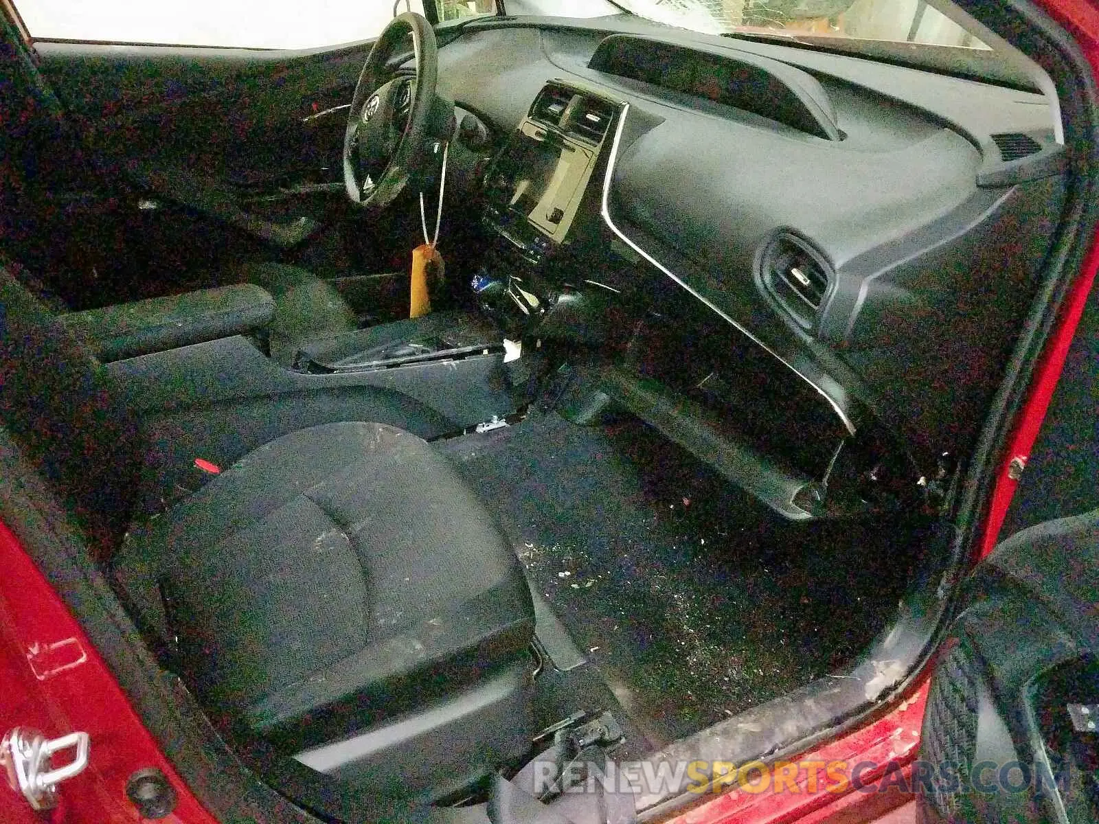 5 Photograph of a damaged car JTDKARFU6K3075095 TOYOTA PRIUS 2019