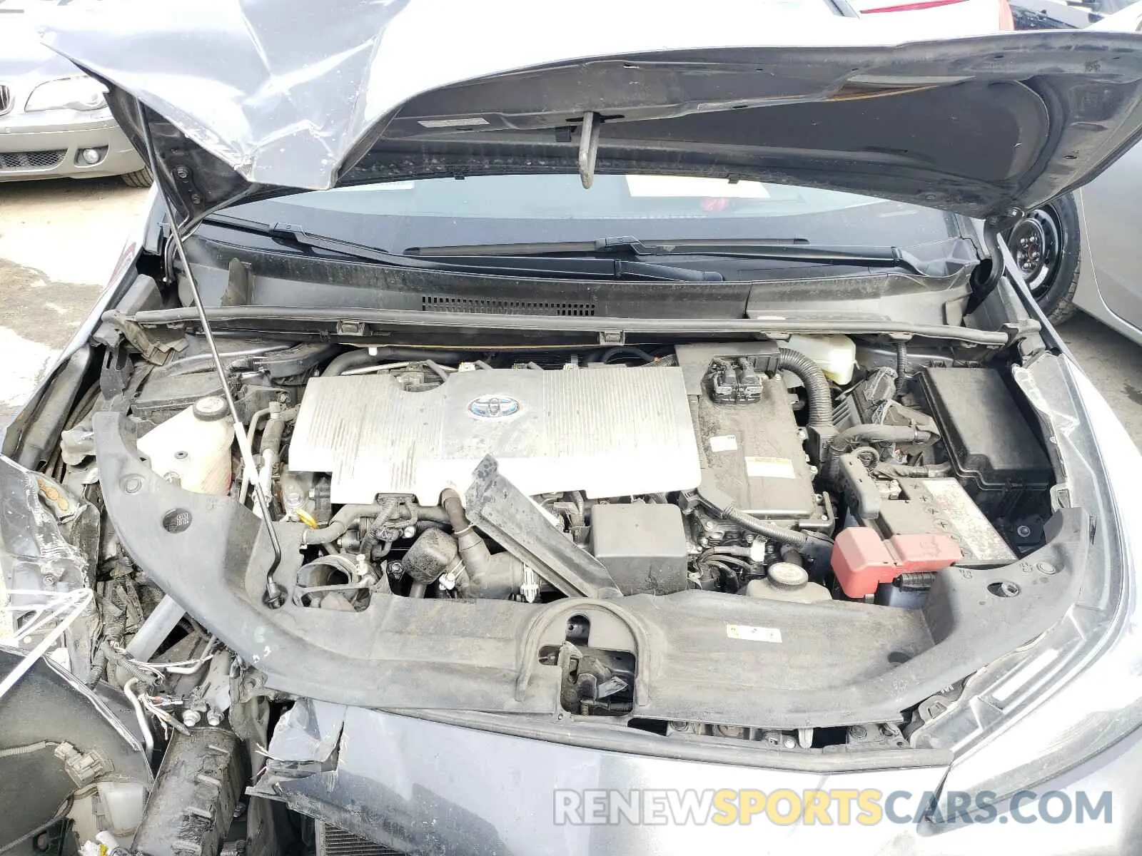 7 Photograph of a damaged car JTDKARFU6K3077817 TOYOTA PRIUS 2019