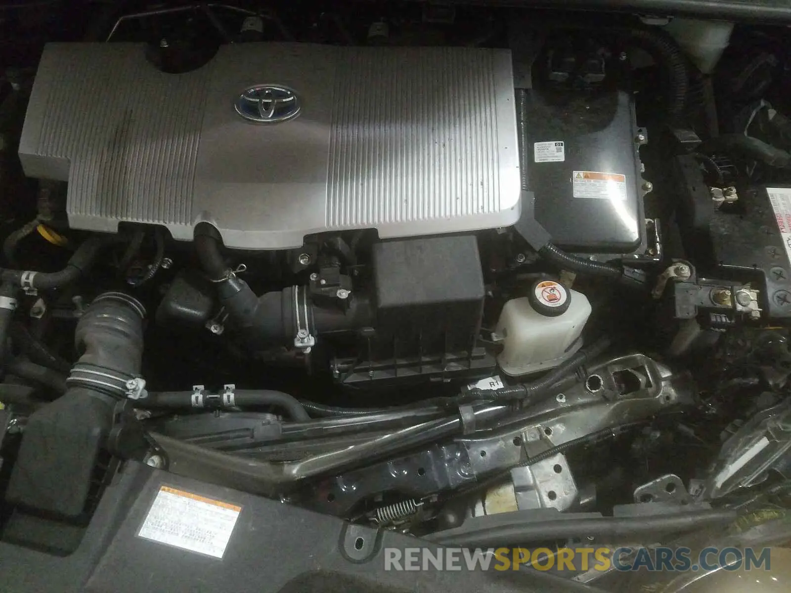 7 Photograph of a damaged car JTDKARFU6K3079678 TOYOTA PRIUS 2019