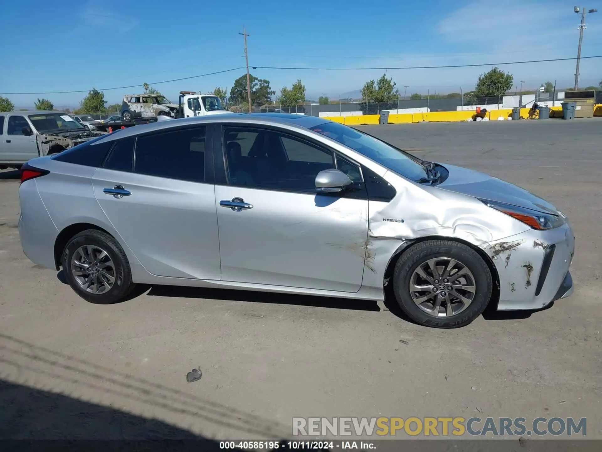 13 Фотография поврежденного автомобиля JTDKARFU6K3084900 TOYOTA PRIUS 2019
