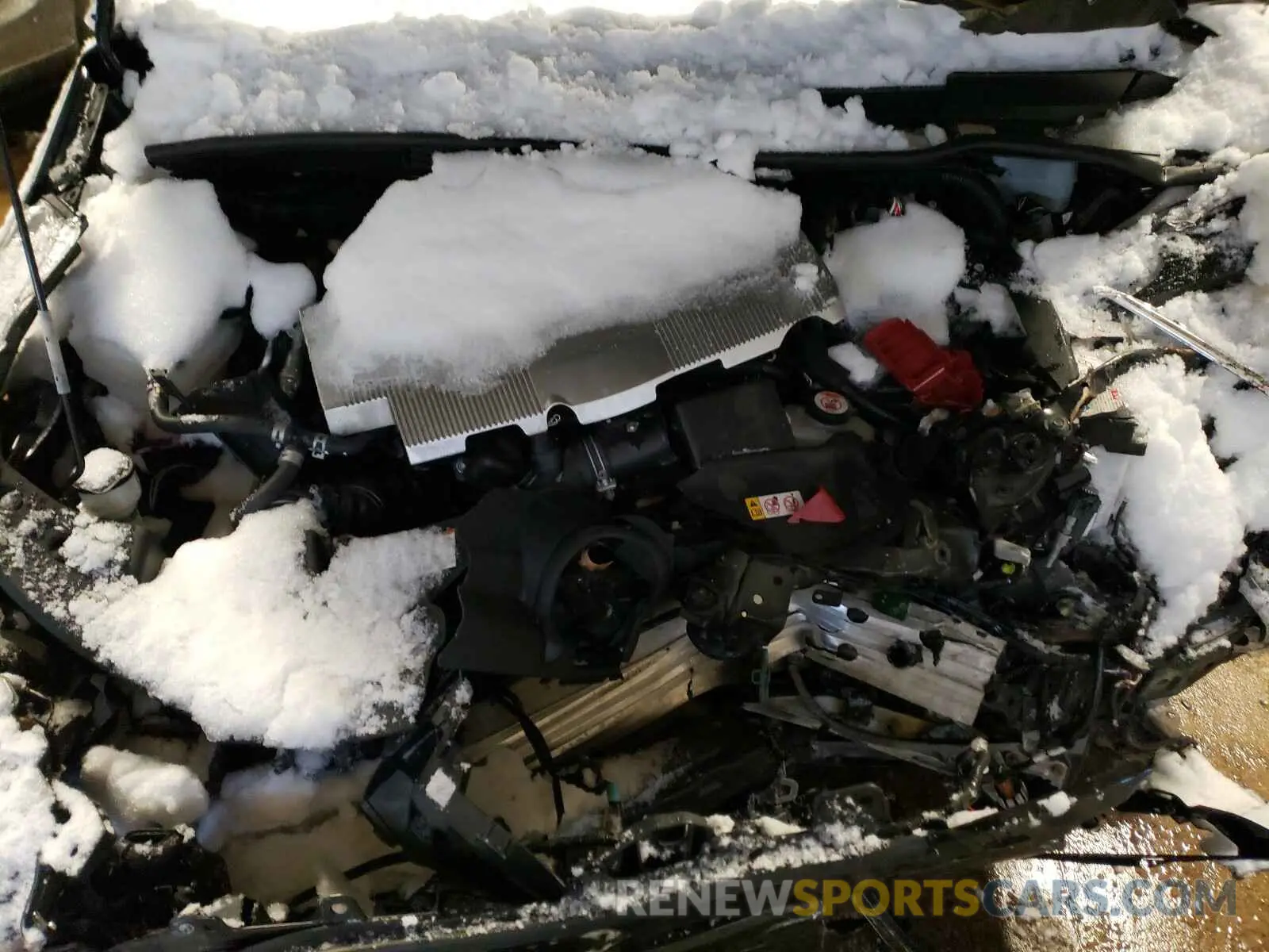 7 Photograph of a damaged car JTDKARFU6K3087537 TOYOTA PRIUS 2019