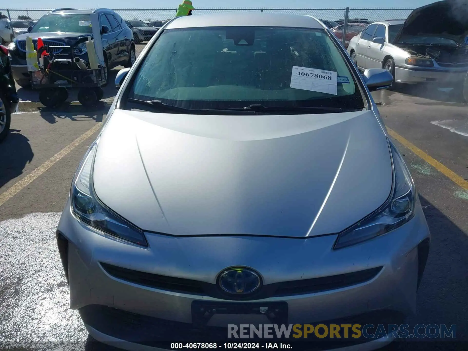 12 Фотография поврежденного автомобиля JTDKARFU6K3088350 TOYOTA PRIUS 2019