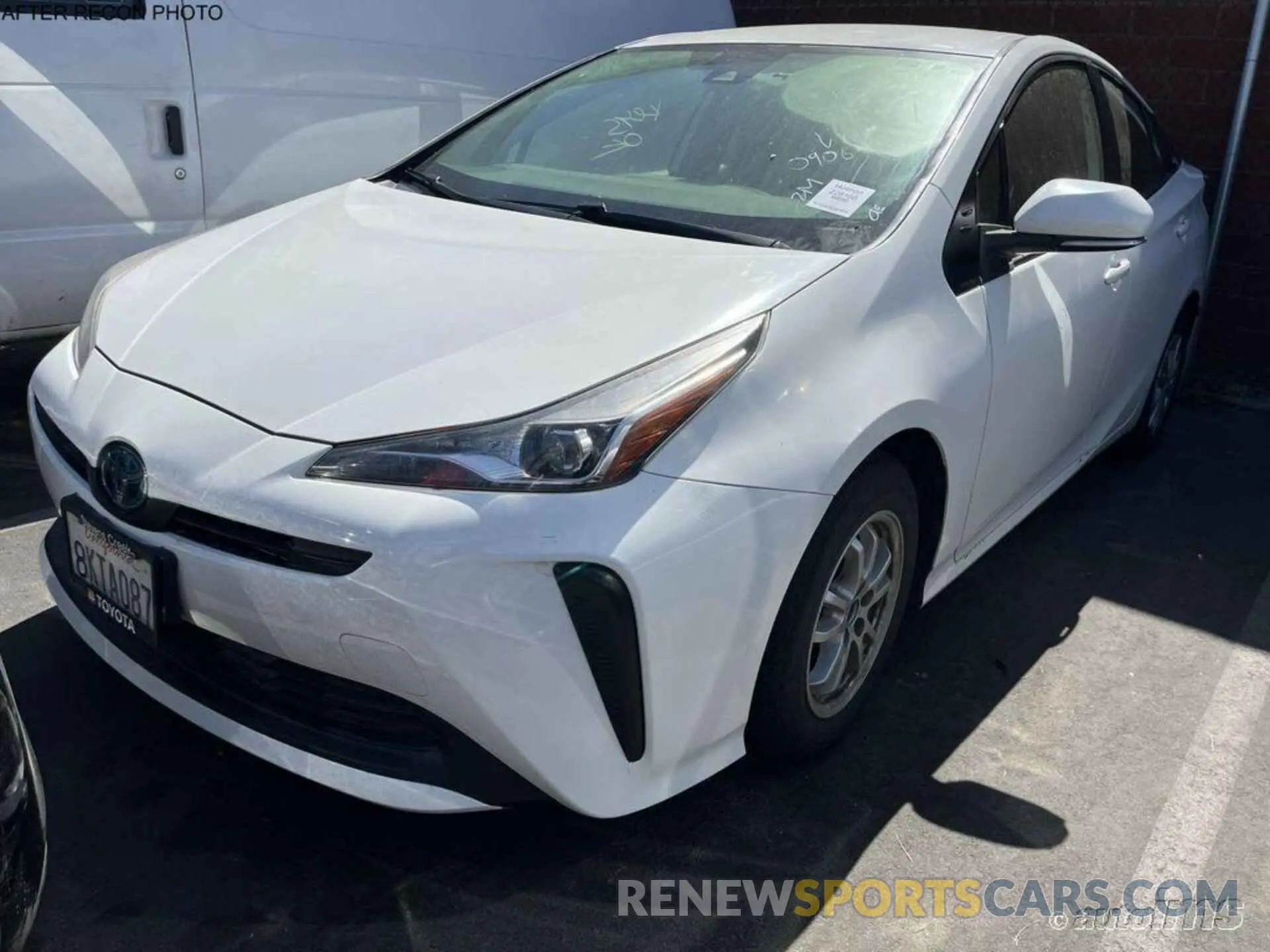 7 Фотография поврежденного автомобиля JTDKARFU6K3090647 TOYOTA PRIUS 2019