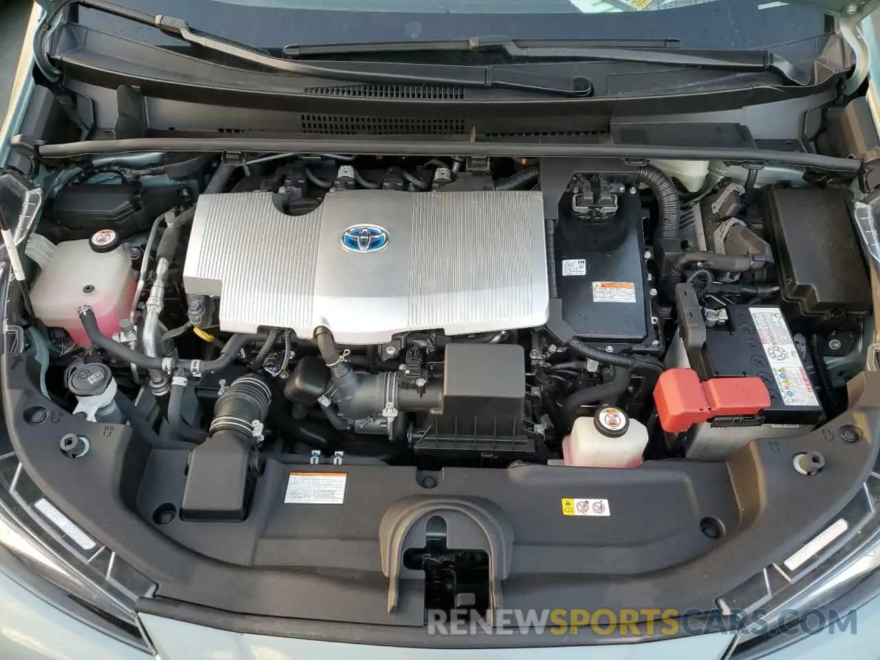 7 Photograph of a damaged car JTDKARFU6K3099574 TOYOTA PRIUS 2019