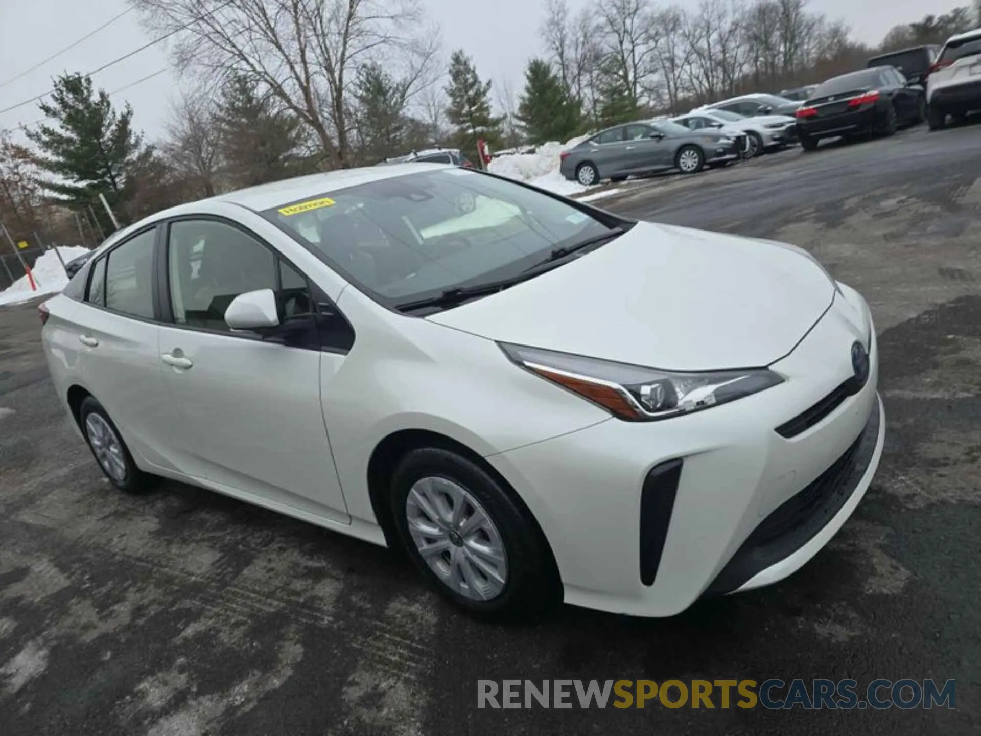 4 Фотография поврежденного автомобиля JTDKARFU7K3070357 TOYOTA PRIUS 2019