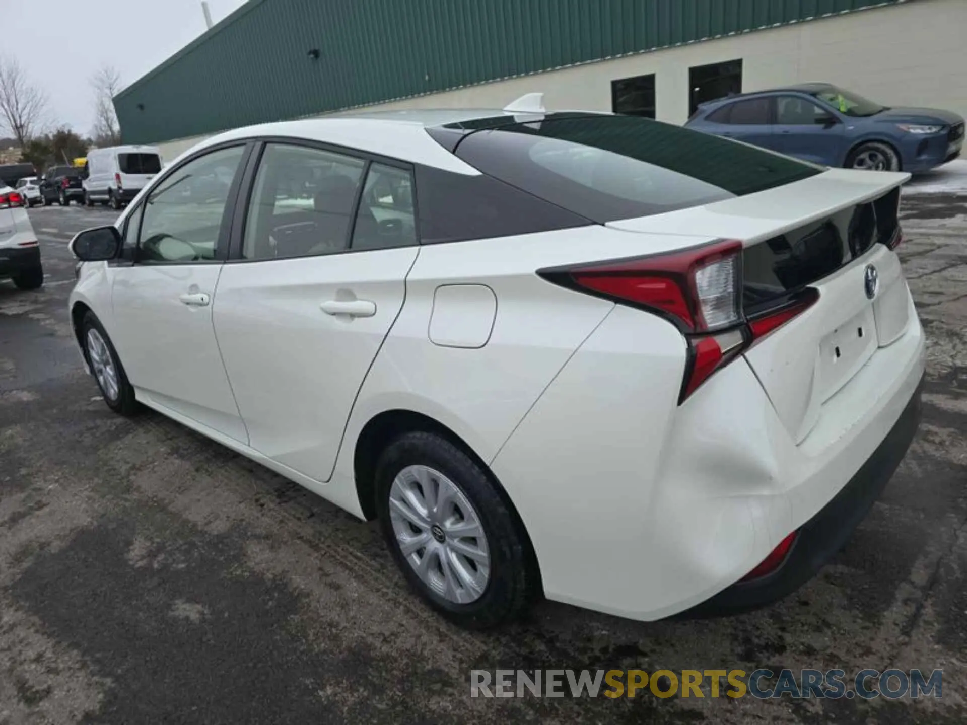 6 Фотография поврежденного автомобиля JTDKARFU7K3070357 TOYOTA PRIUS 2019