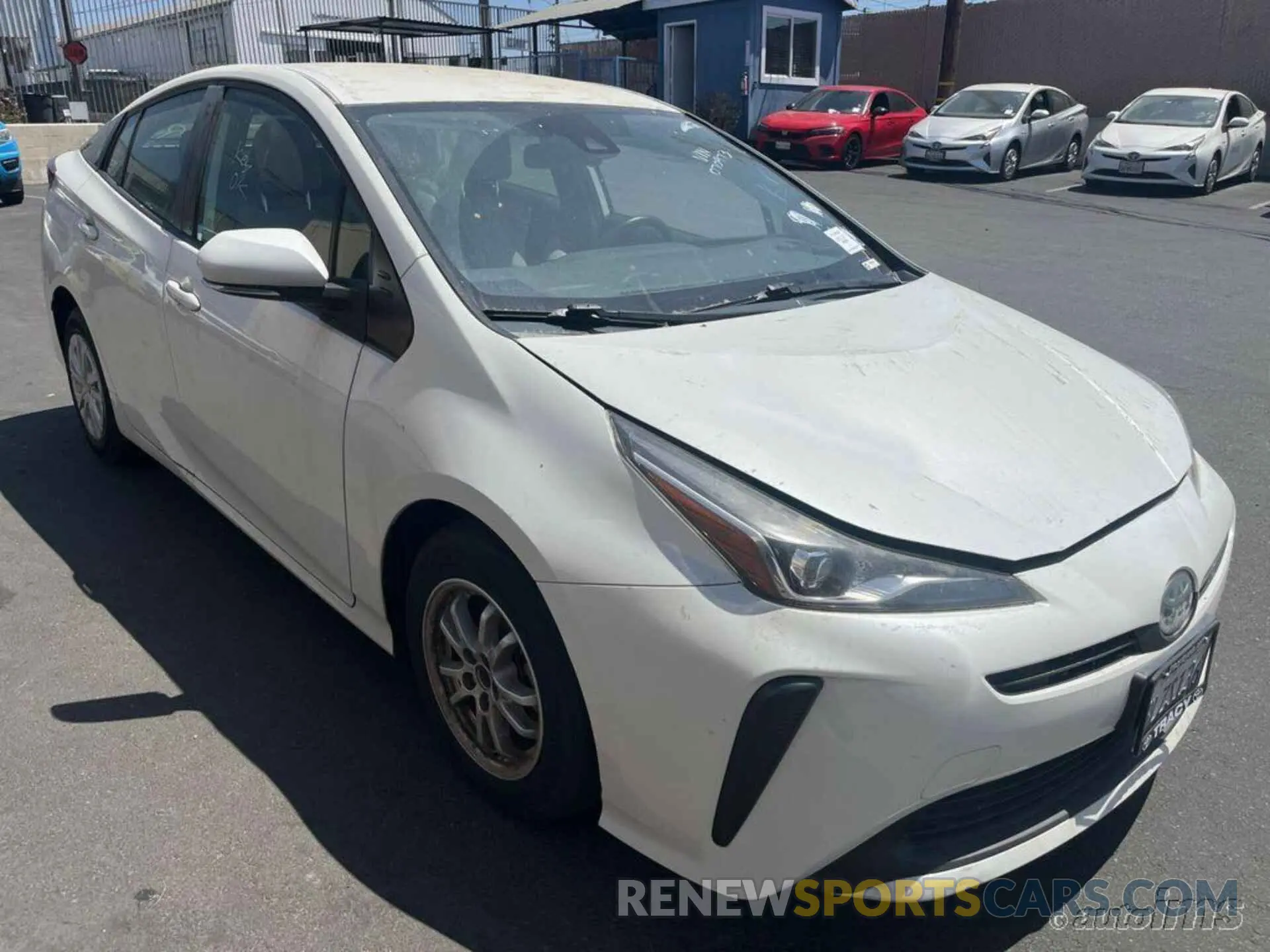 9 Фотография поврежденного автомобиля JTDKARFU7K3070973 TOYOTA PRIUS 2019