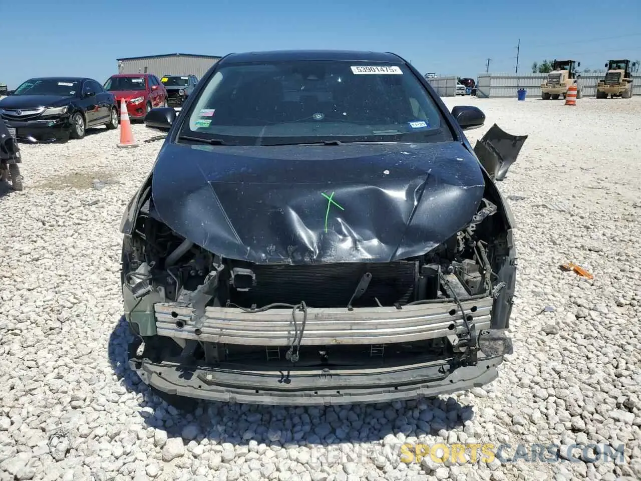 5 Фотография поврежденного автомобиля JTDKARFU7K3071668 TOYOTA PRIUS 2019