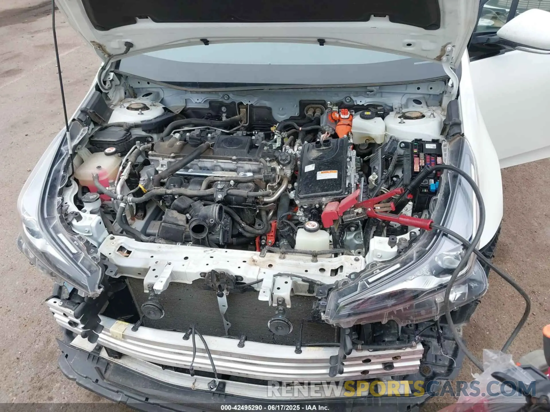 10 Photograph of a damaged car JTDKARFU7K3079057 TOYOTA PRIUS 2019