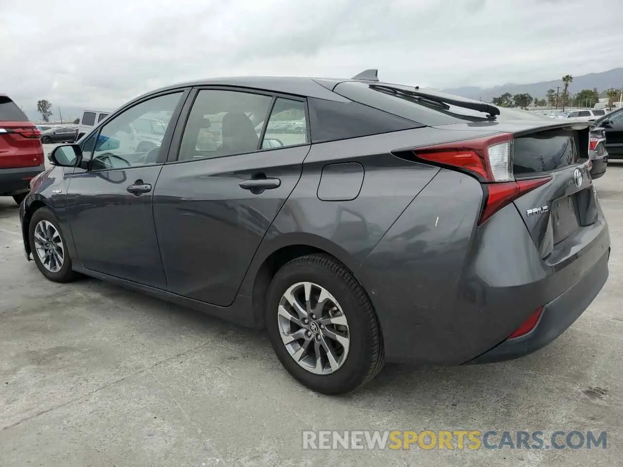 2 Фотография поврежденного автомобиля JTDKARFU7K3086591 TOYOTA PRIUS 2019