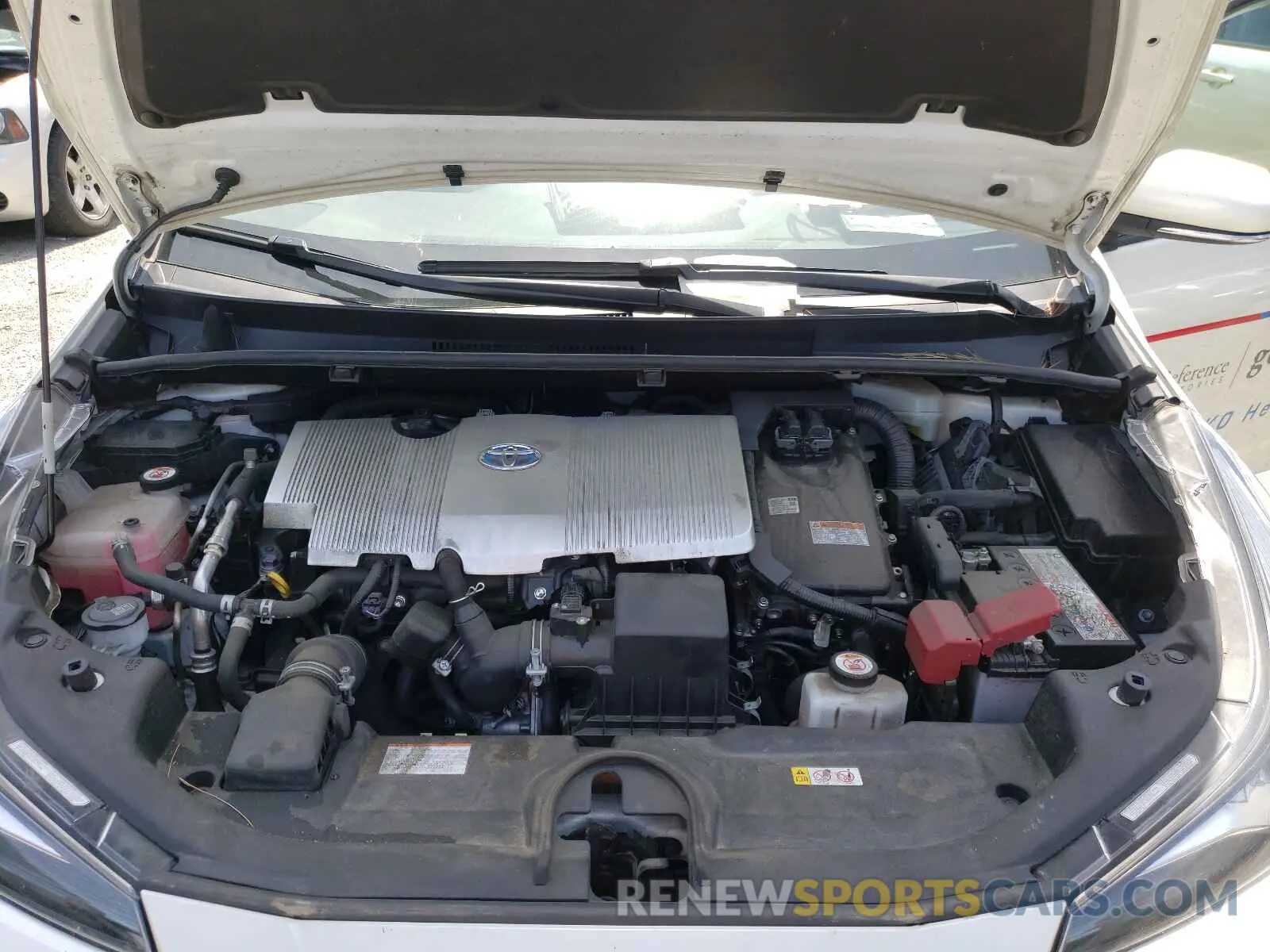 7 Photograph of a damaged car JTDKARFU7K3092181 TOYOTA PRIUS 2019