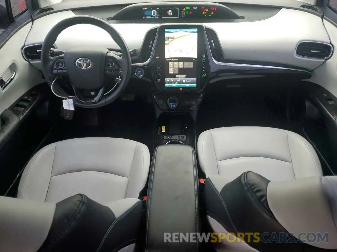 8 Photograph of a damaged car JTDKARFU7K3096957 TOYOTA PRIUS 2019